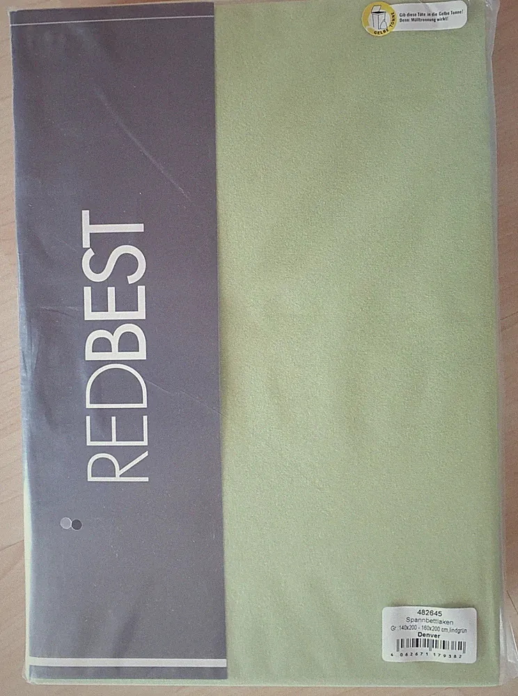 REDBEST Spannbettlaken "Denver" Elasthan-Jersey-Stretch 140x200 cm - 160x200 cm