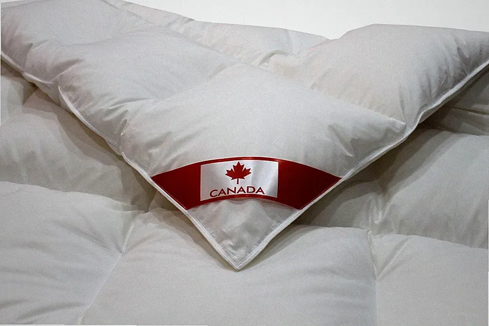 Reine Gänsedaunen Daunendecke Canada Winterdecke Daunen Bettdecke Wärmegrad 3