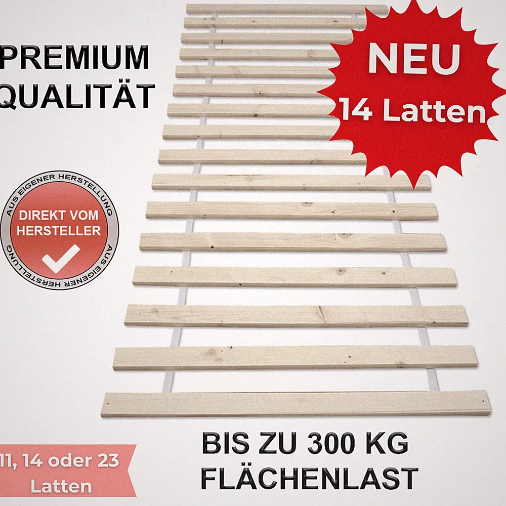Rolllattenrost Lattenrost Rollrost Holzlatten Bettrost Latten 11/14/23 Latten