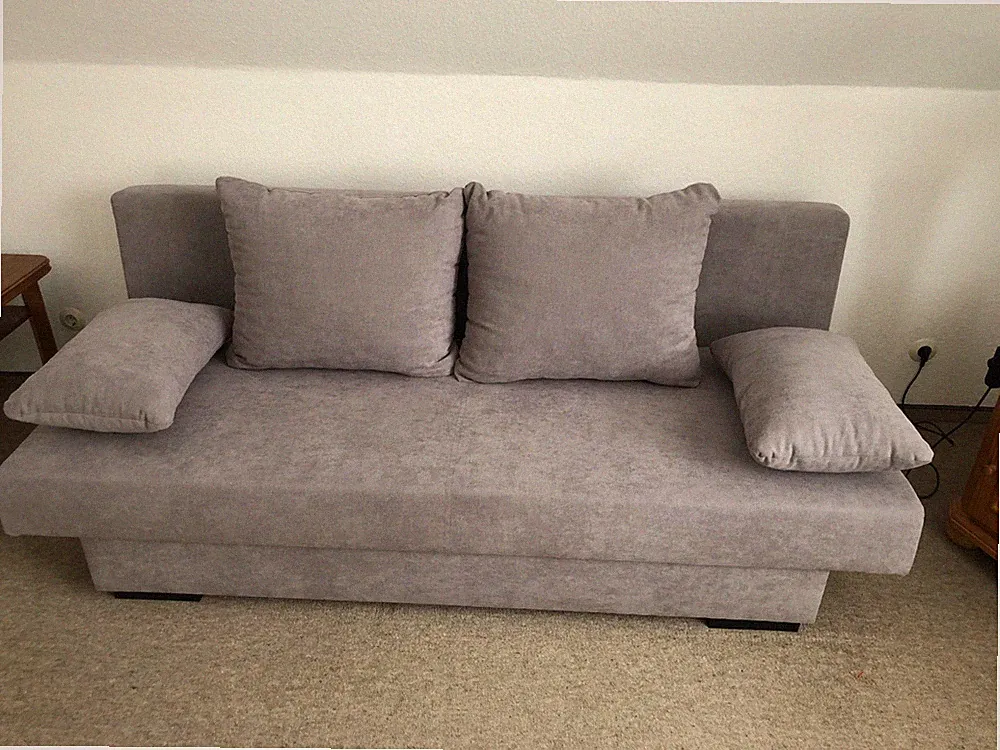 Schlafcouch mit Bettkasten 140 cm breit, 195 cm lang