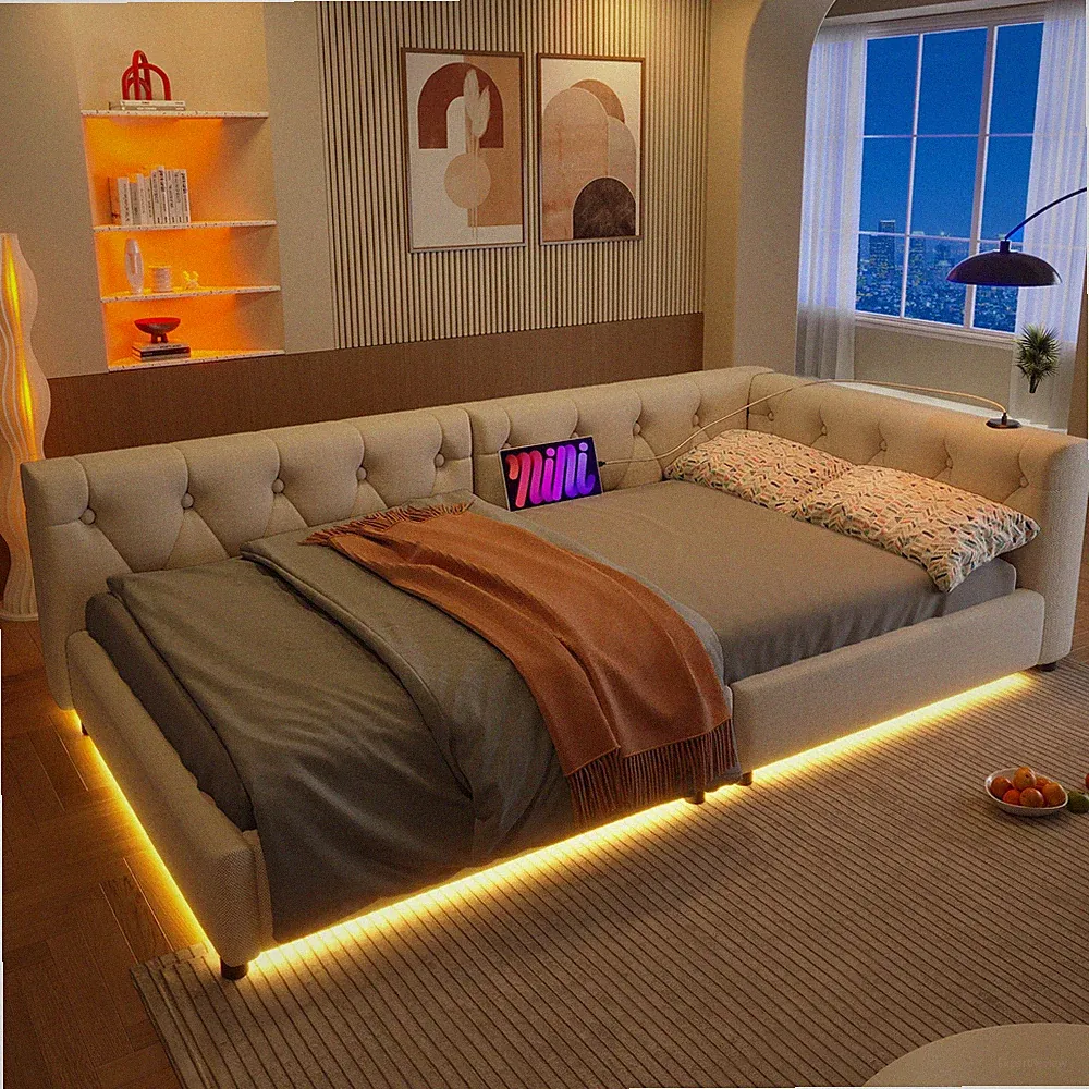 Schlafsofa Daybett Tagesbett Kinderbett Bettgestelle Einzelbett mit Lattenrost