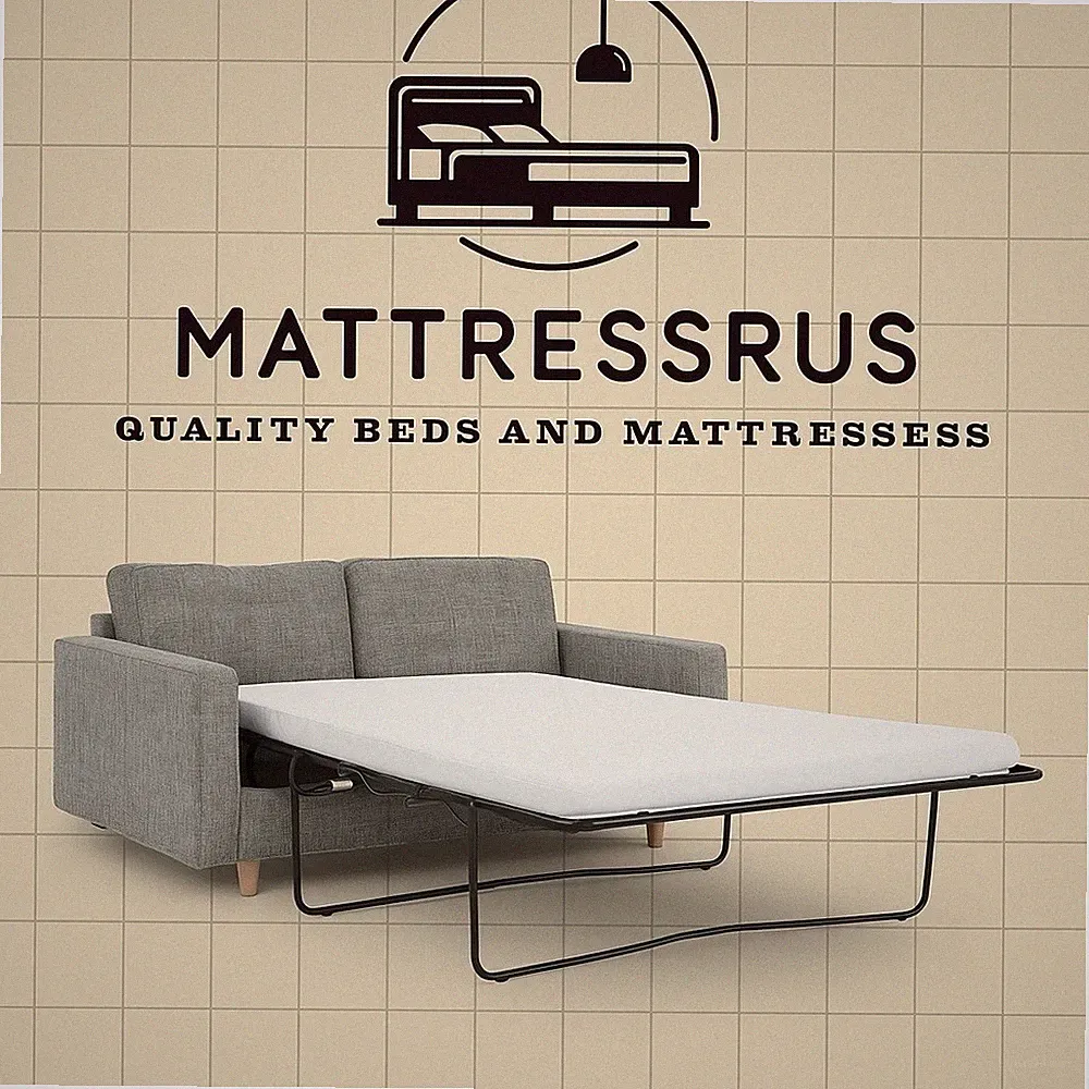Schlafsofa Matratze 113 x 180 x 11 cm Tiefe Reflexschaum mit waschbarem Reißverschlussbezug