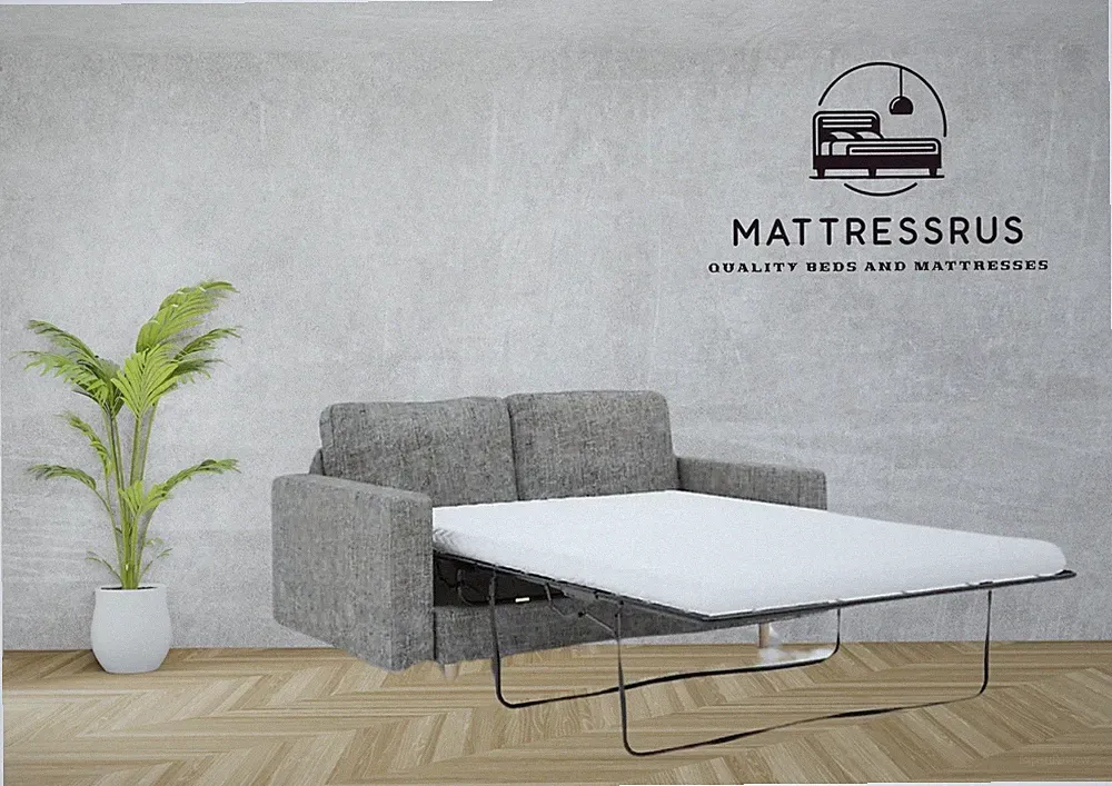 Schlafsofa Matratze 113 x 180 x 8 cm Tiefe Reflexschaum mit waschbarem Reißverschlussbezug