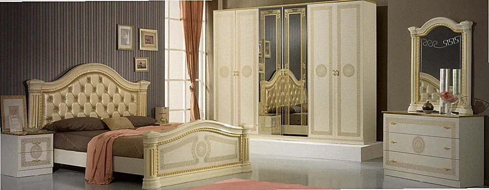 Schlafzimmer Bett Chesterfield Doppel Betten Polster Chesterfield Barock Rokoko