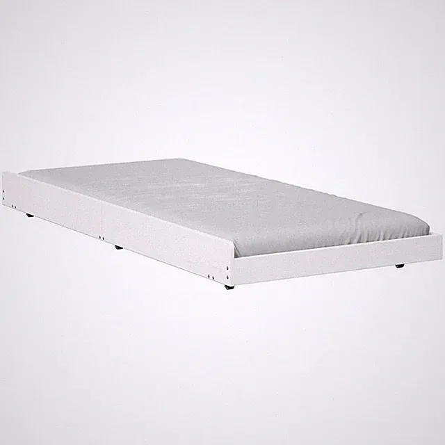 Schublade Bettkasten Weiß 75x190cm einen besonderen Extra Schlafplatz