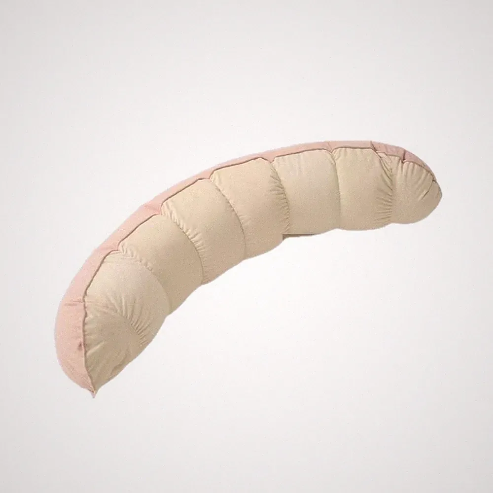 Seitenschläferkissen in Erbsenform waschbar für Bett, Seitenschläfer