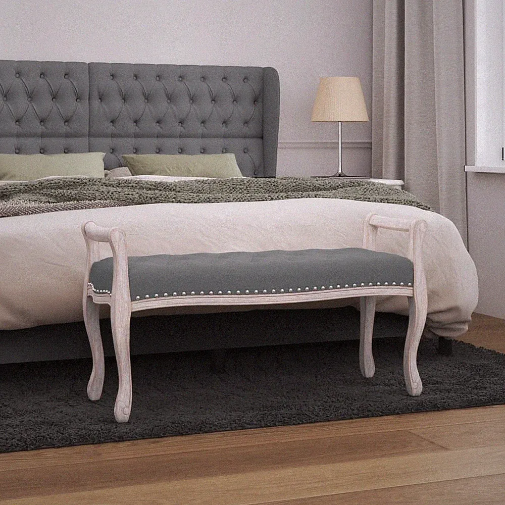 Sitzbank Bettbank Polsterbank Flurbank Bank Klavierbank Schlafzimmer vidaXL