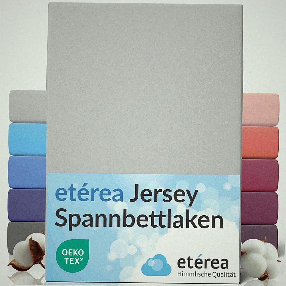 Spannbettlaken Bettlaken Jersey Spannbetttuch Matratzenbezug Baumwolle Laken OVP