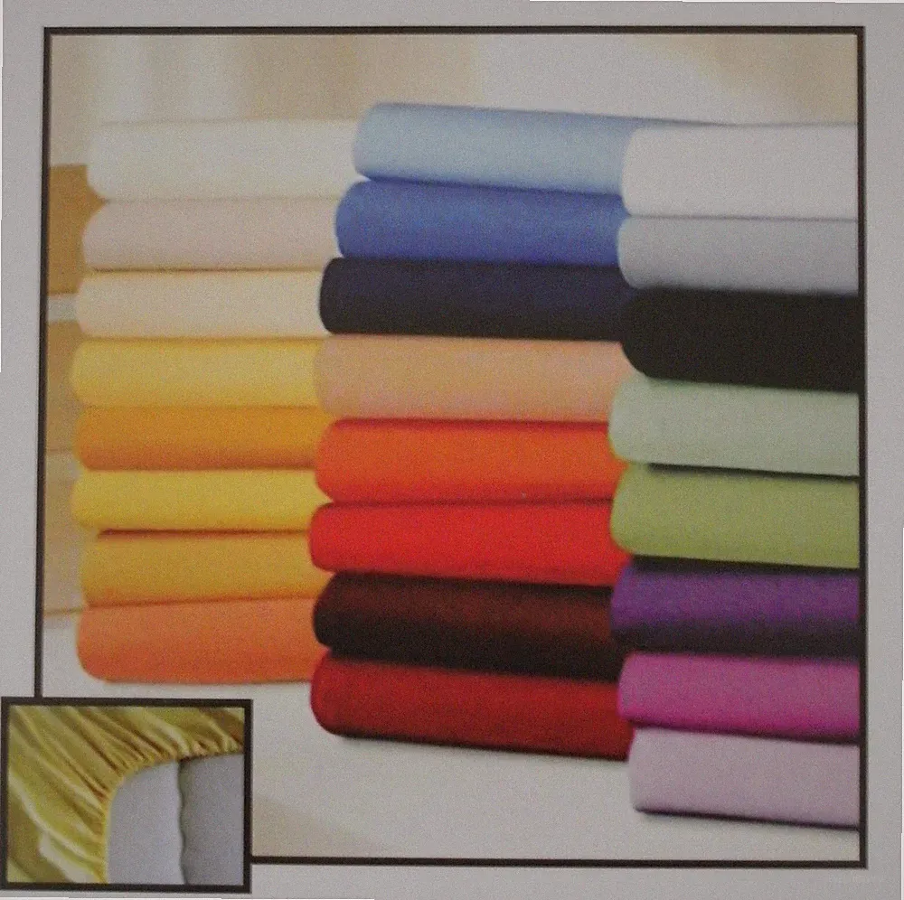 Spannbettlaken Jersey 180x200 140x200 120x200 100x200 70x140 24 modische Farben