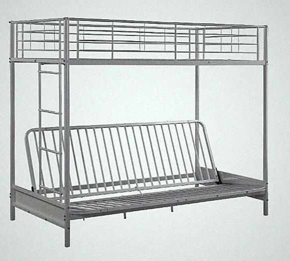 Stockbett für Jugendzimmer mit integriertem Schlafsofa