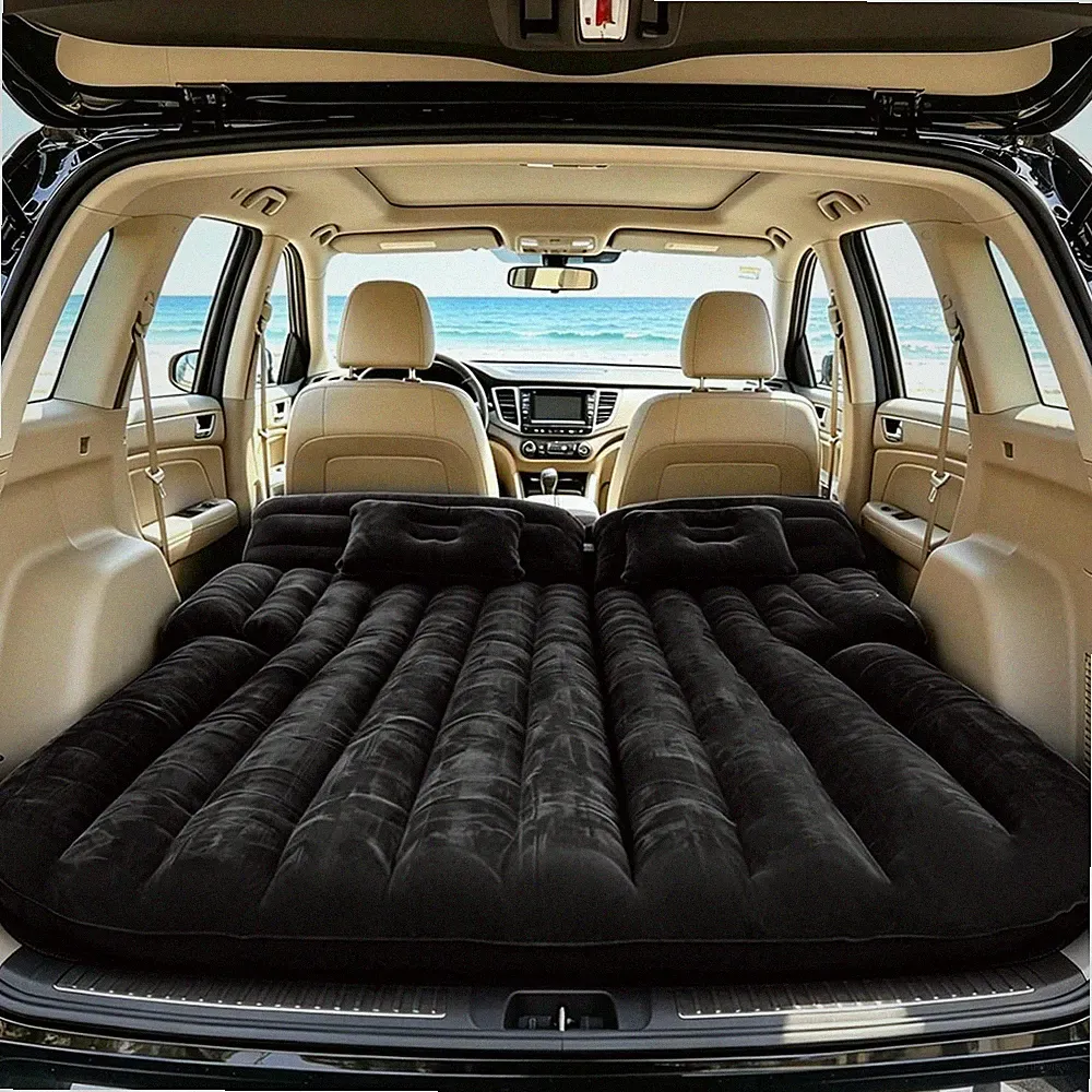 SUV Luftmatratze 195x130 cm Aufblasbare Auto Matratze mit Lu