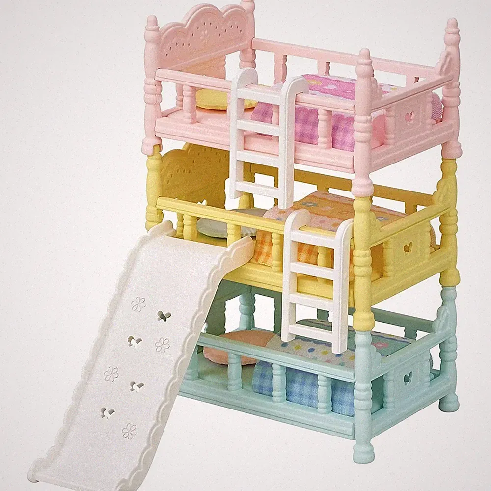 Sylvanian Families Dreibettzimmer Etagenbetten
