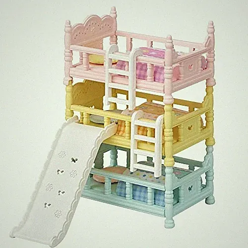 Sylvanian Families - - Dreibettzimmer Etagenbetten/Spielzeug - Spielzeug - K59z