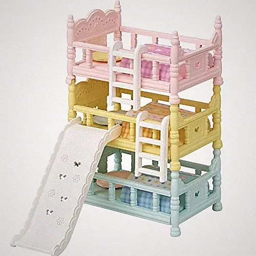 Sylvanian Families - - Dreibettzimmer Etagenbetten/Spielzeug - Spielzeug - N59z