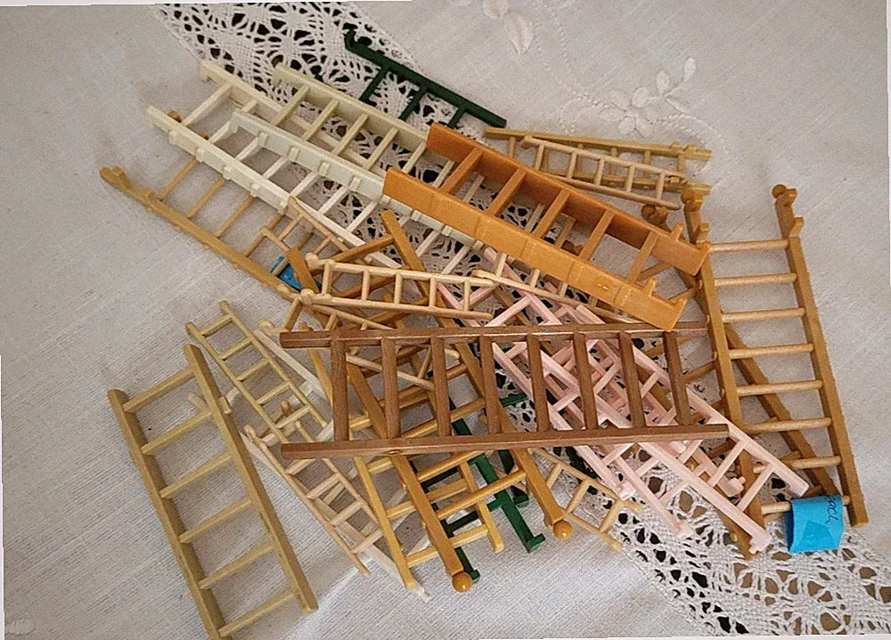 Sylvanian Families Leiter Windmühle Kinderzimmer Blockhaus Etagenbetten gemütliches Landhaus