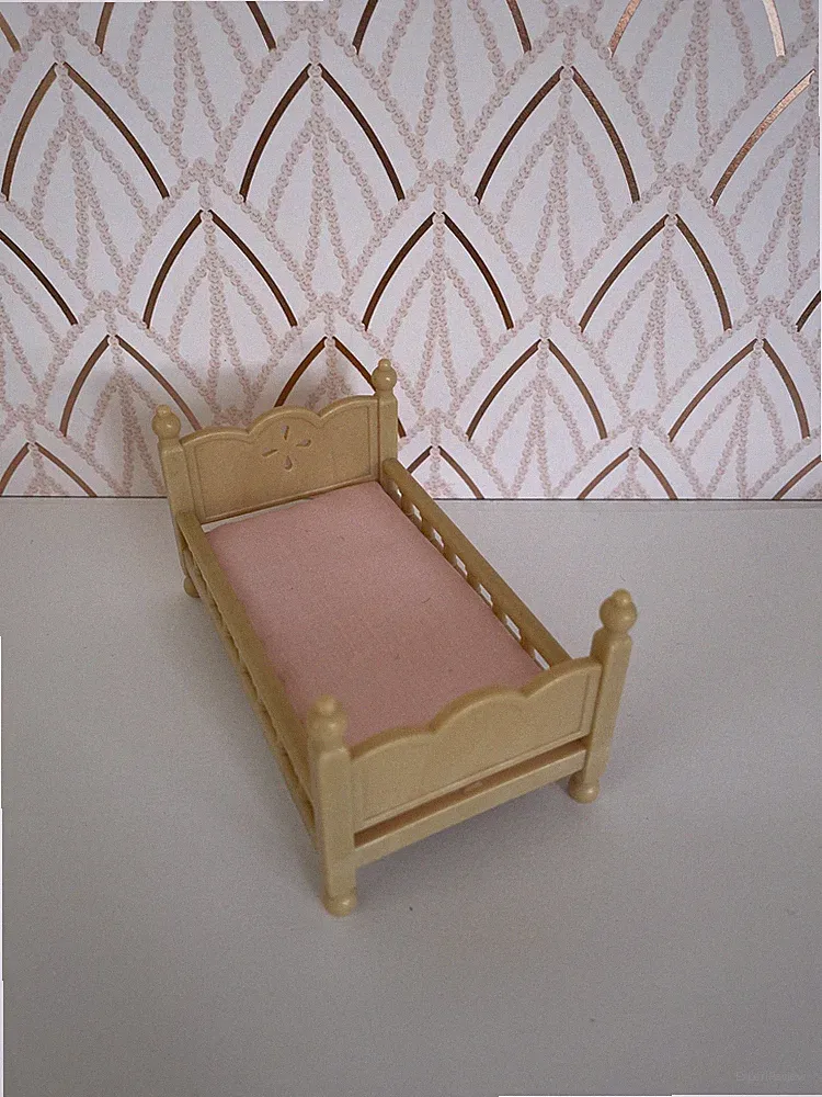 Sylvanian Families Spears Kinder Einzelstockbett mit rosa Matratze