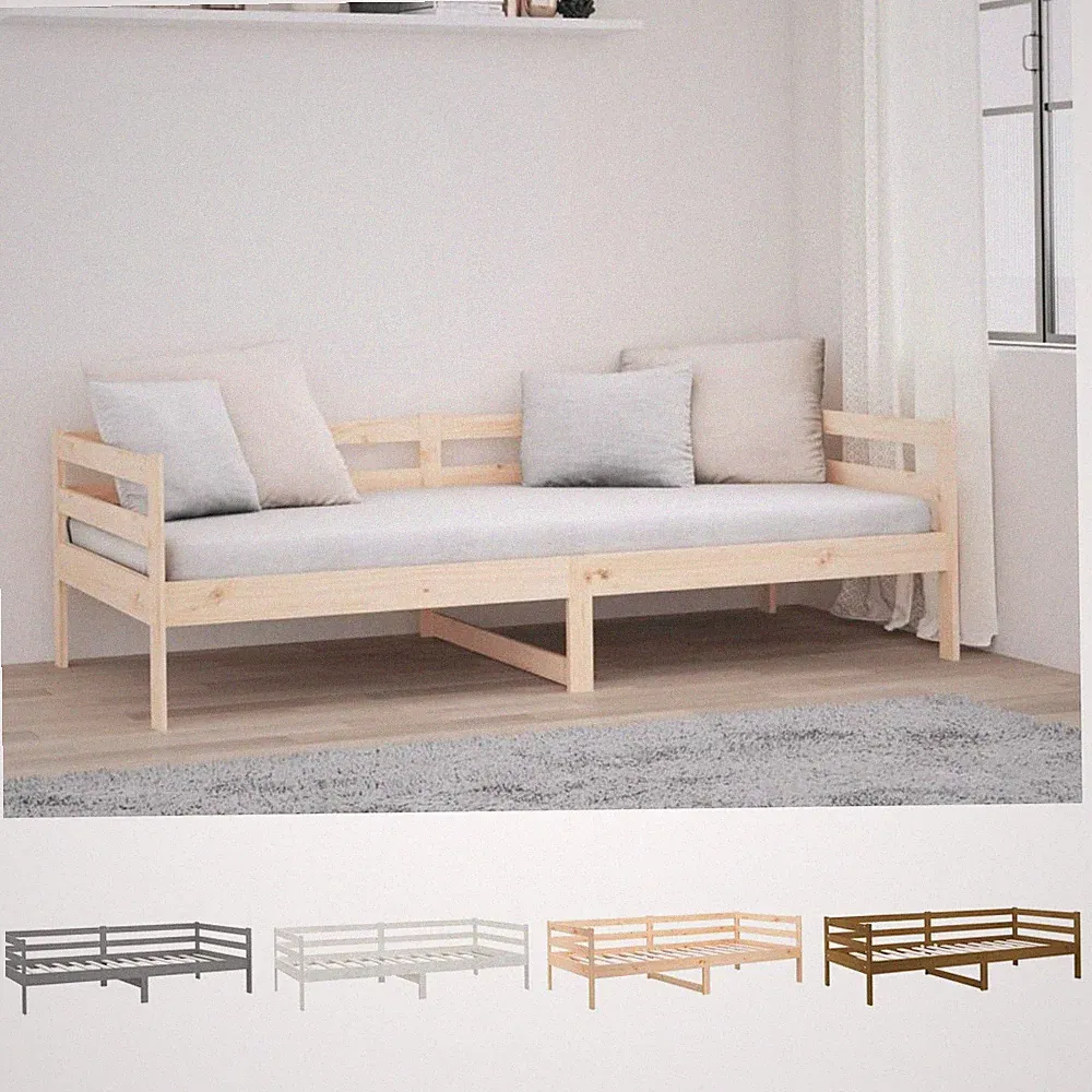Tagesbett Bettgestell Bettrahmen Sofabett Massivholzbett Einzelbett Gästebett