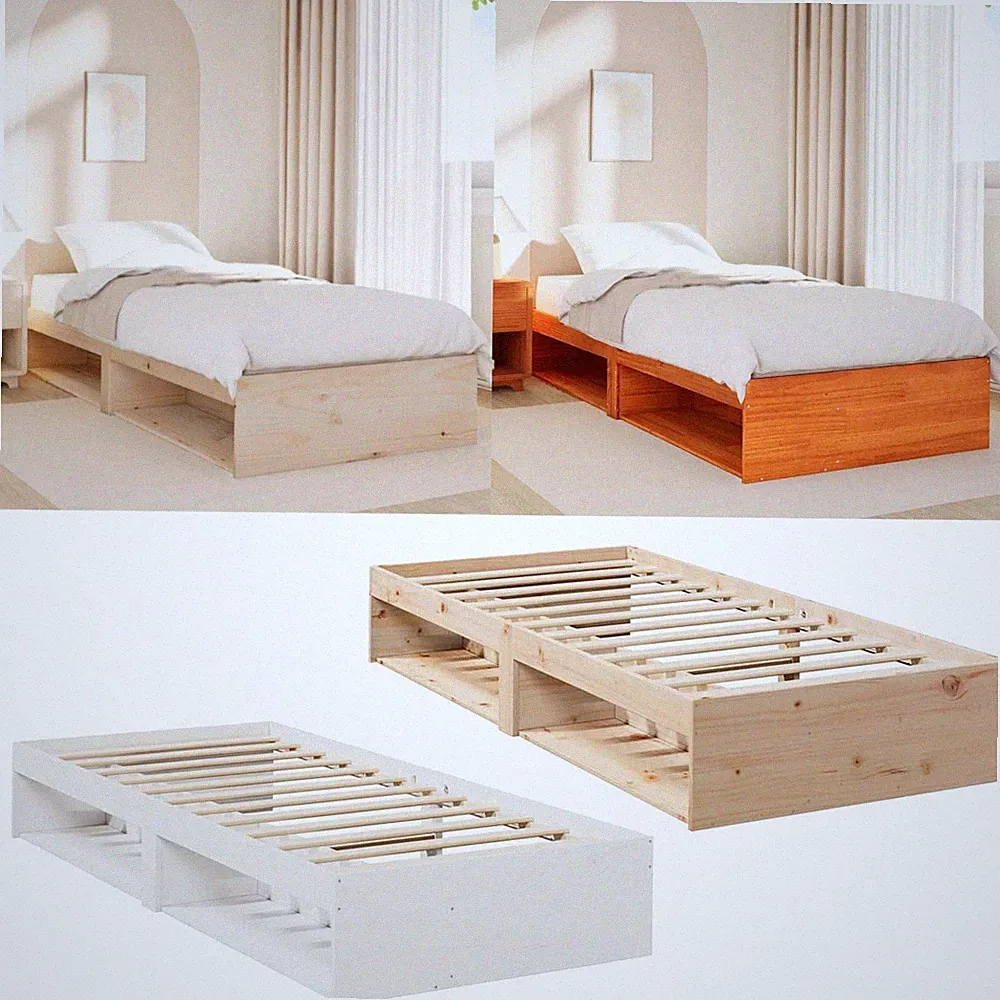 Tagesbett Gästebett Sofabett Holz Bett Gästebett Massivholz Kiefer Jugendbett DE