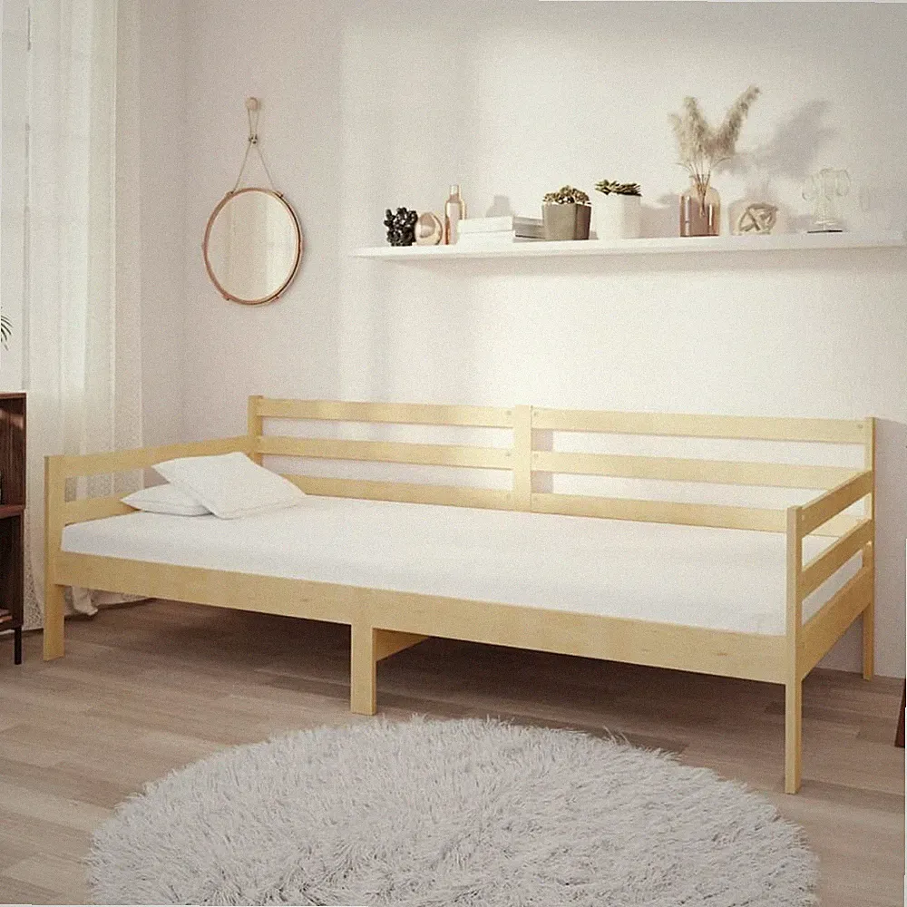 Tagesbett Kiefer Holz Schlafsofa Gästebett Bettgestell Bett Gestell 90x200 cm