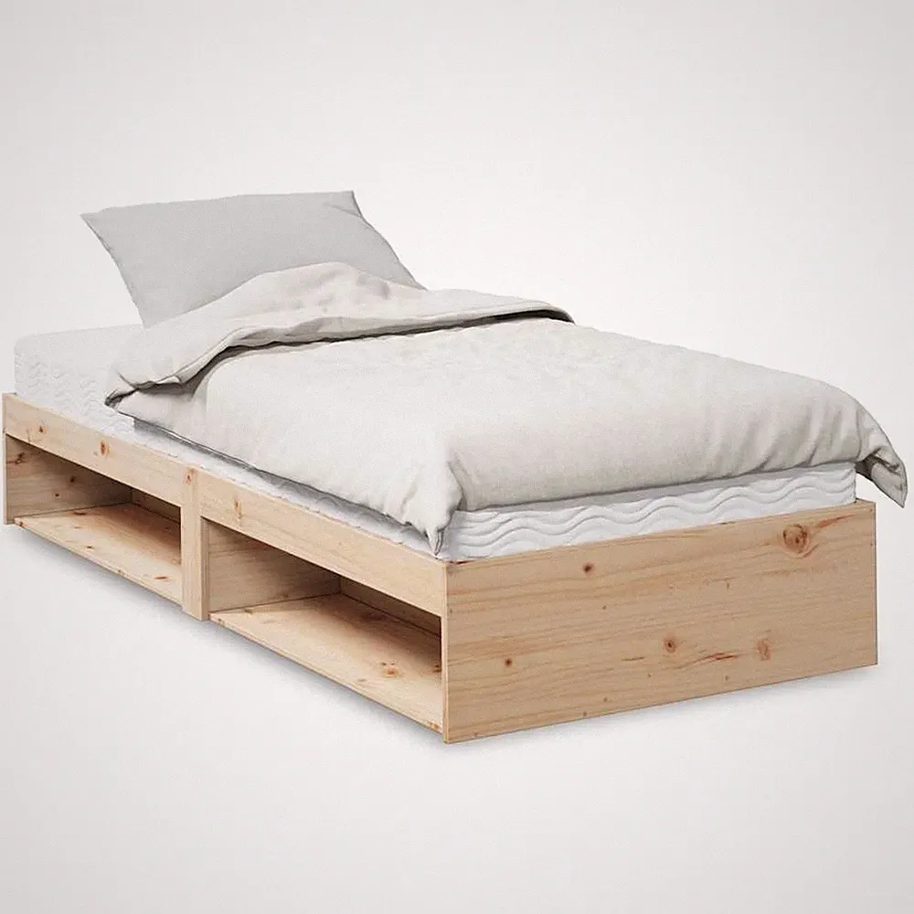 Tagesbett komfortables Schlafsofa Bettrahmen Einzelbett Doppelbett vidaXL