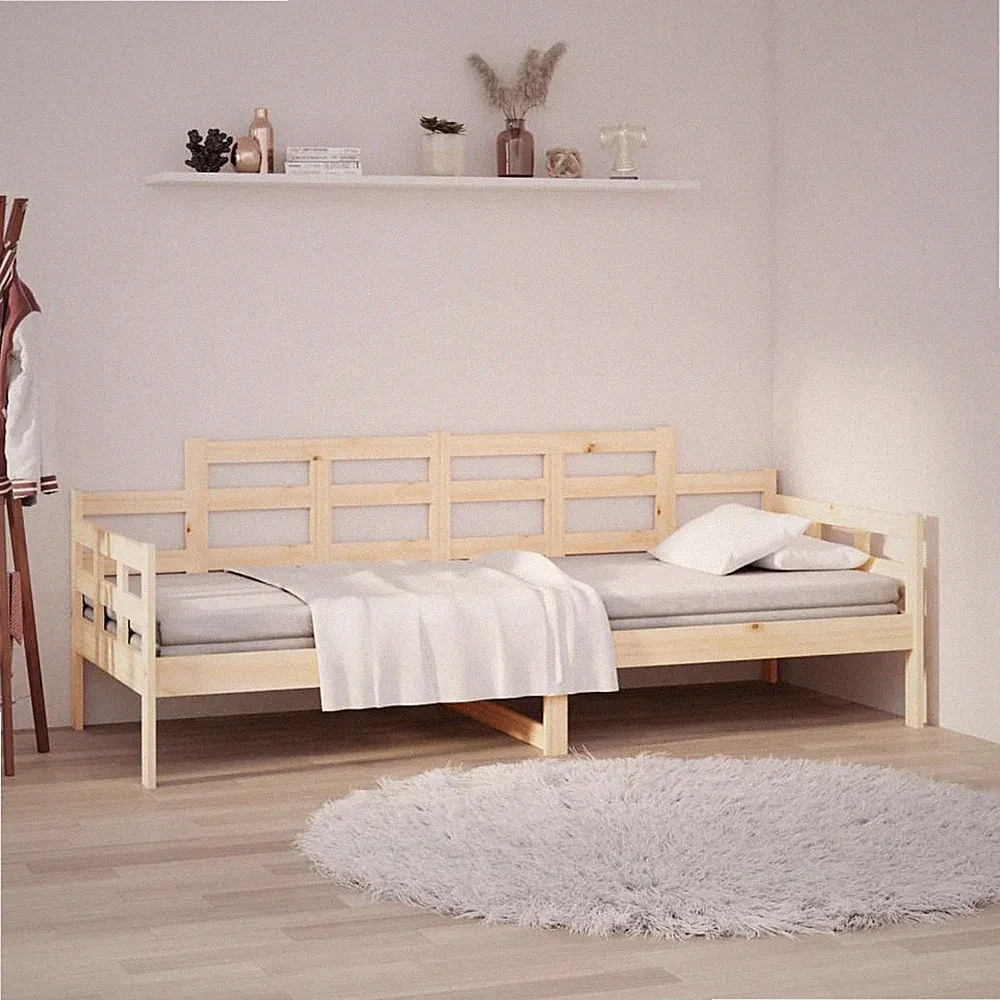 Tagesbett Massivholz Kiefer Sofa Sofabett Gästebett mehrere Auswahl vidaXL