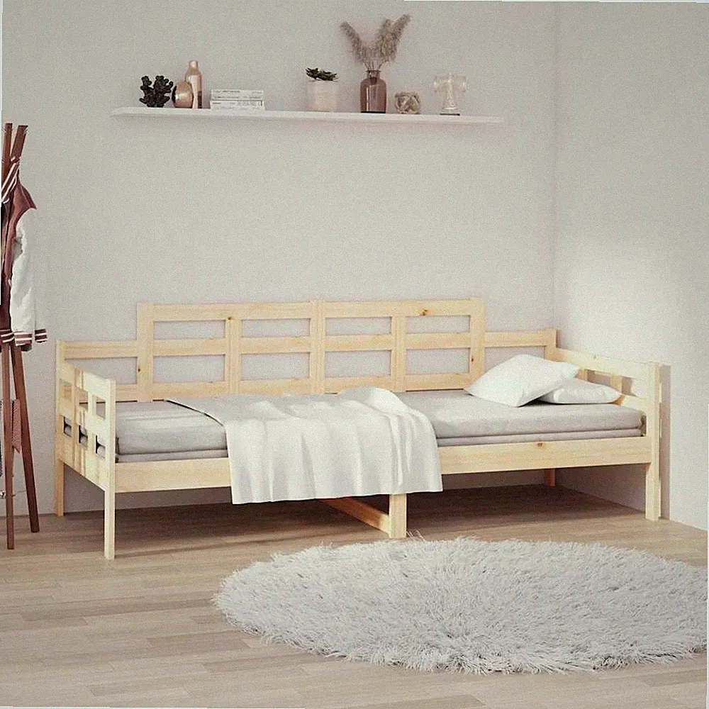 Tagesbett Massivholz Kiefer Sofa Sofabett Gästebett mehrere Auswahl vidaXL