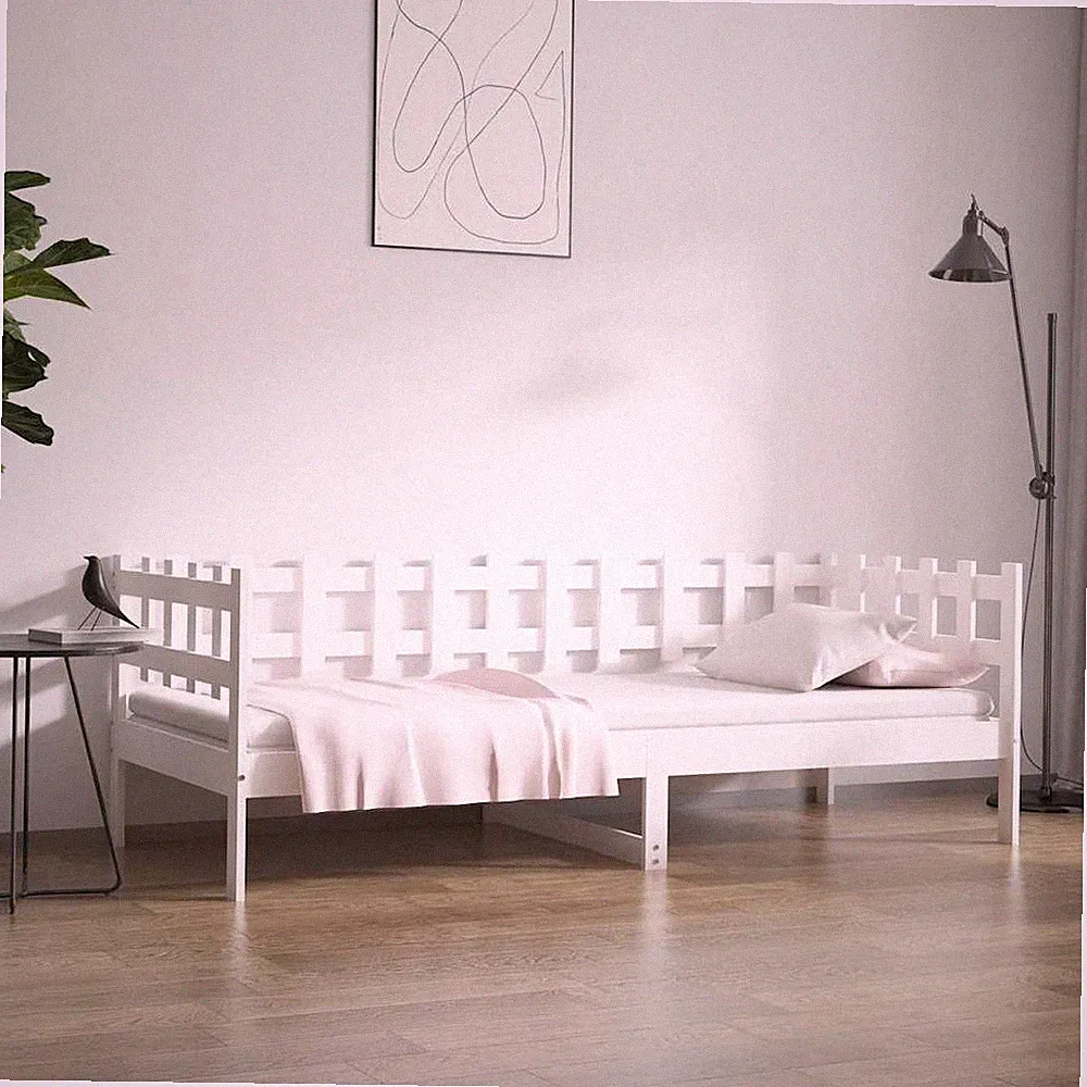 Tagesbett Massivholz Kiefer Sofabett Gästebett Sofa mehrere Auswahl vidaXL