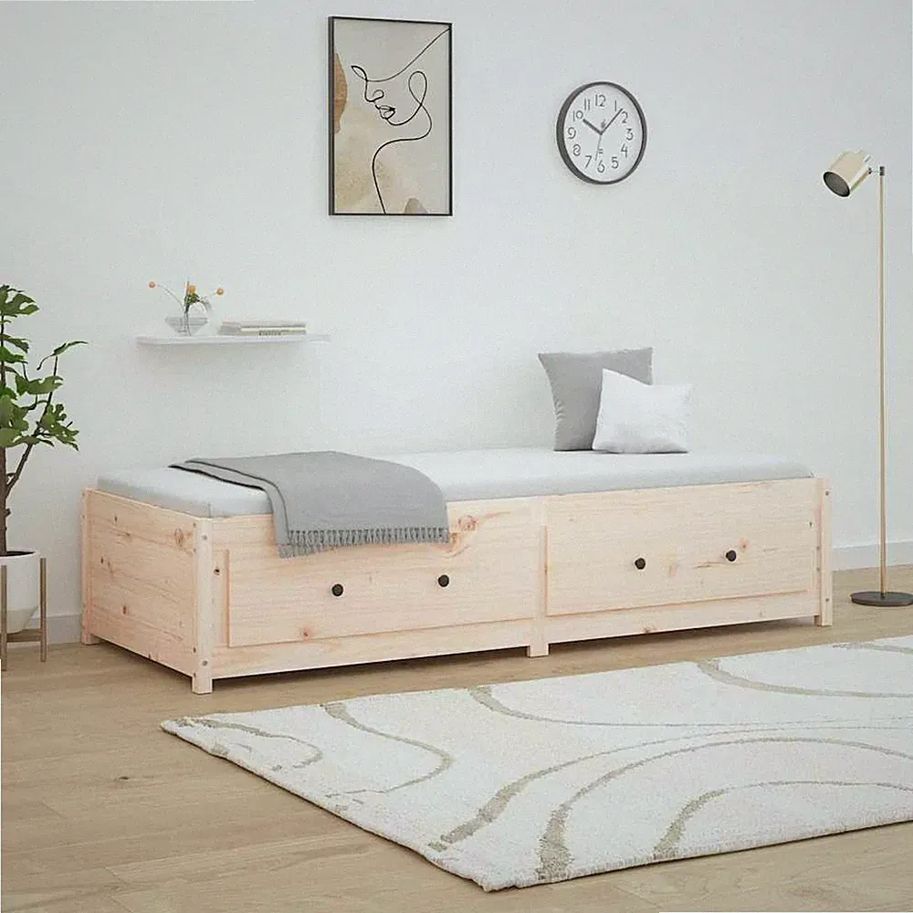 Tagesbett Sofabett Gästebett Sofa Bett Schlafsofa Massivholz Kiefer