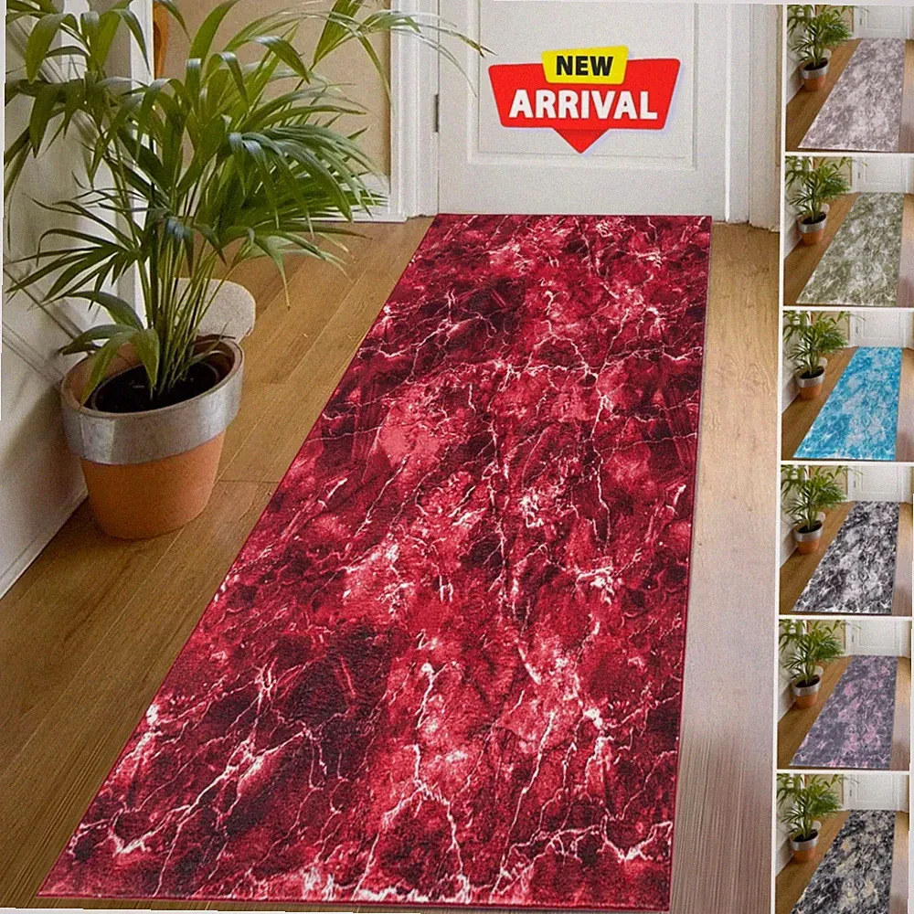 Teppiche Modern Flurläufer Antirutsch Teppich Schlafzimmer Küchenteppich Waschbar Türmatte