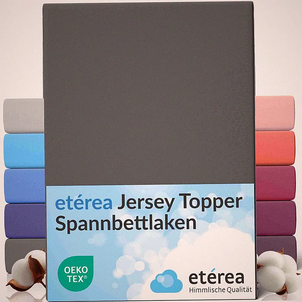 Topper Spannbettlaken Baumwolle Comfort Jersey Bettlaken Boxspringbett Matratzen