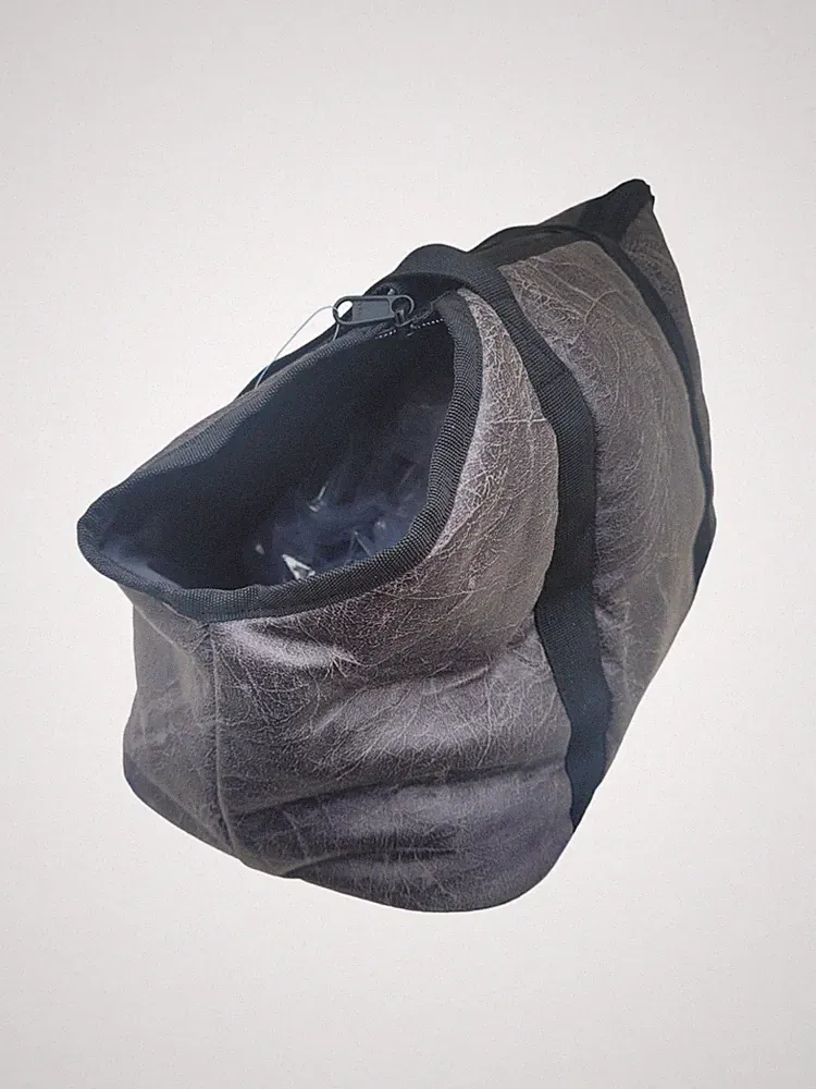 Tragetasche Hund Katze Senator Softbag WOLTERS, 45x26x30 cm in Vintage-Grau