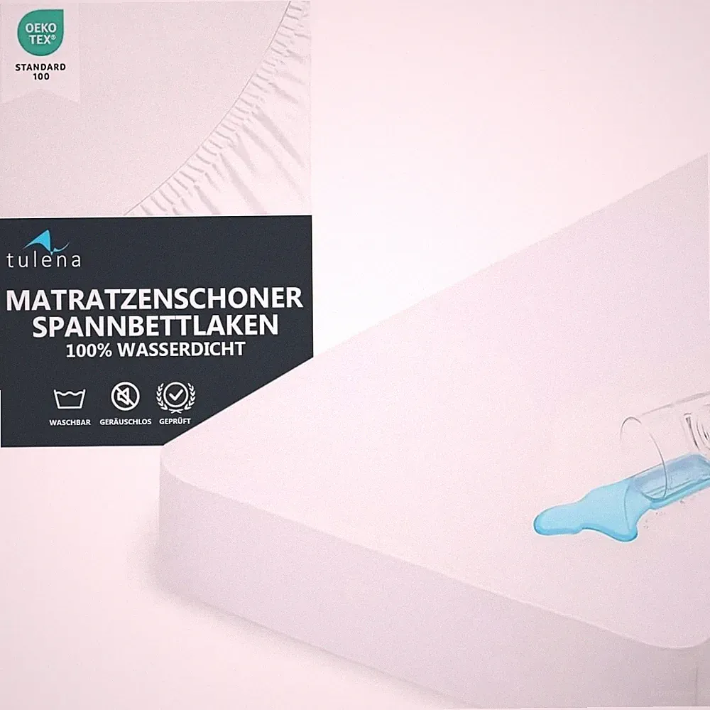 TULENA Matratzenschoner wasserdicht & atmungsaktiv Oeko-TEX waschbar