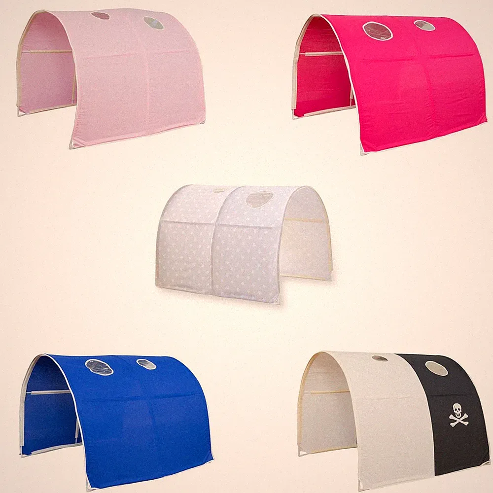 Tunnel für Hochbett Spielbett Etagenbett Stockbett Bogen Höhle Zelt Homestyle4u