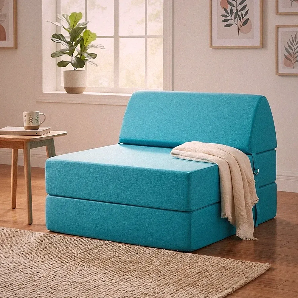 Vielseitiger ergonomischer ausklappbarer Z-Bettstuhl - ideal für Gäste und Entspannung