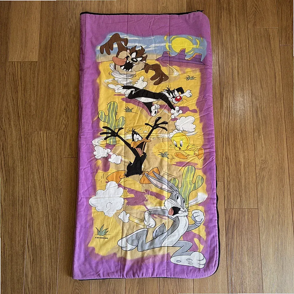 Vintage Looney Tunes Schlafsack 1997 Retro Bettwäsche Oldschool Timeless Classic