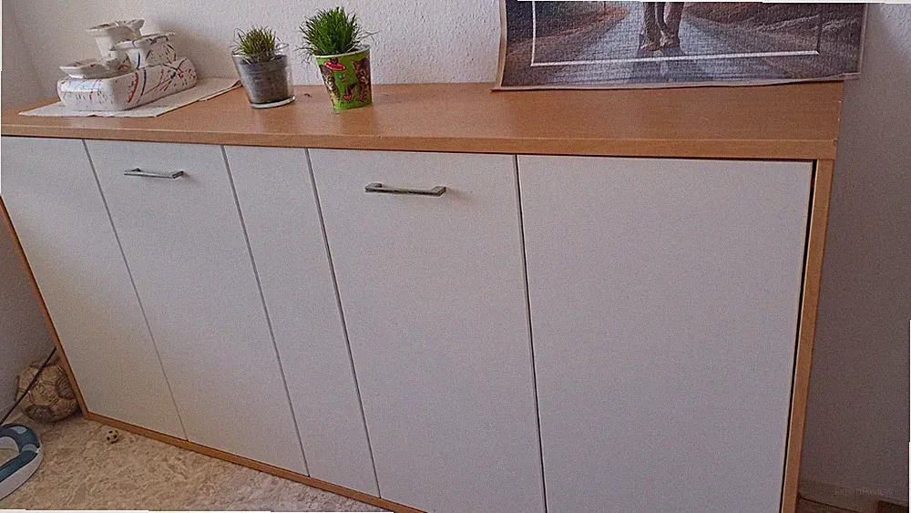 Wandklappbett mit Matratze und Lattenrost Einzelbett Wegen Umzug Zu Verkaufen