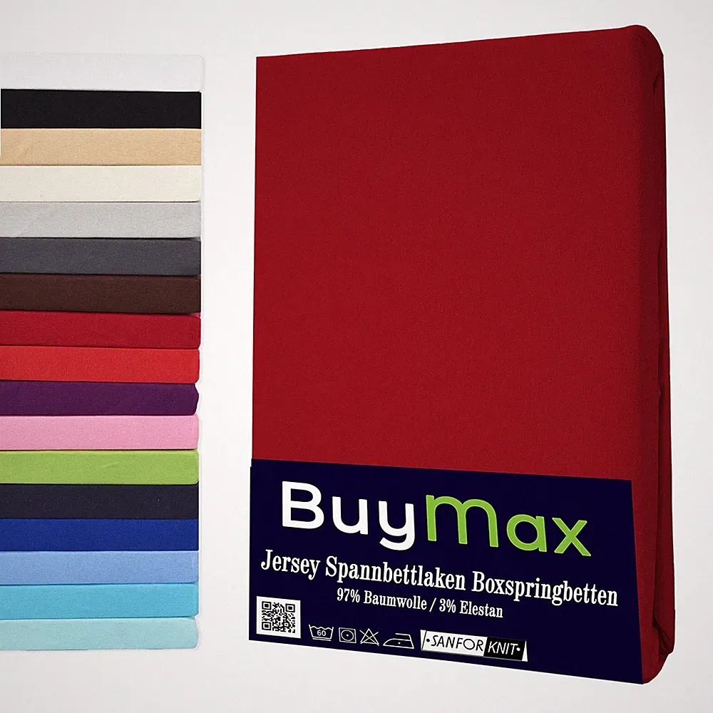 Wasserbett Boxspringbett Jersey Spannbettlaken Spannbetttuch Laken BUYMAX