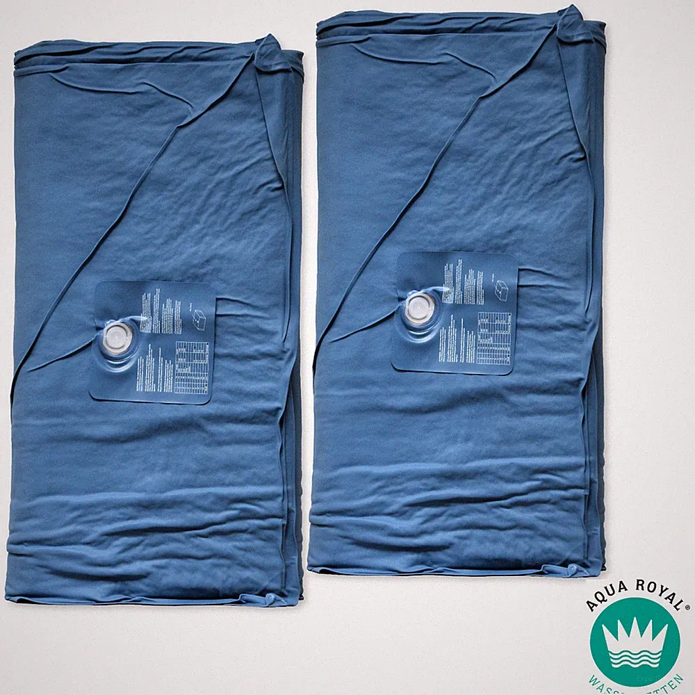 Wasserkern Set DUAL Wasserbettmatratze Softside Wasserbetten links & rechts