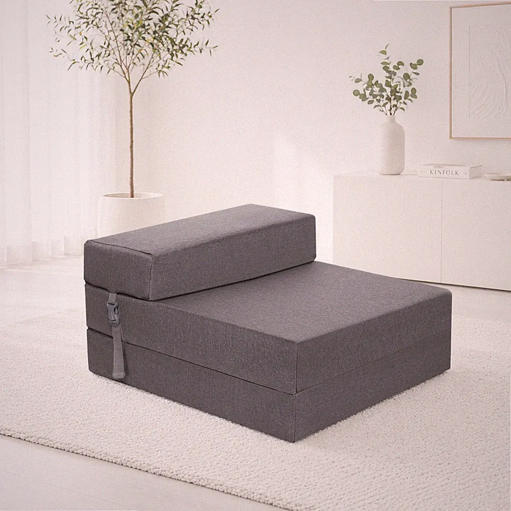 Z Bed Single | Stuhlbett I Futonmatratze | Dreifachfalt Futonmatratze | Klappbett