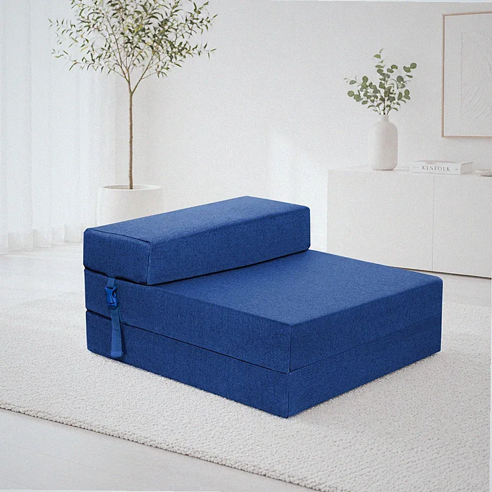 Z Bed Single | Stuhlbett I Futonmatratze | Dreifachfalt Futonmatratze | Klappbett