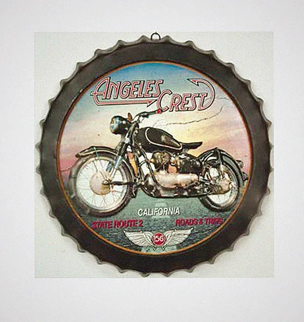ZEP YY617 YUMA Wandobjekt Durchmesser 50 cm VINTAGE WALL ART
