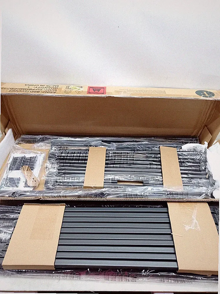 Zinus Elias 140 x 190 cm – Bettgestell aus Metall mit Kopfteil