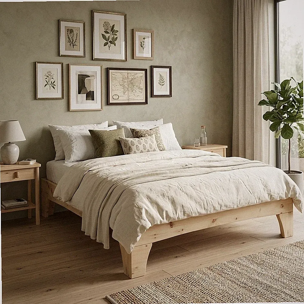 Zirbenbett Einzelbett Doppelbett Massivholzbett Zinkenbett metallfreies Bett
